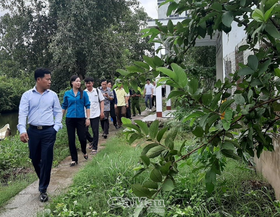 Chủ tịch UBND tỉnh Cà Mau Lê Quân: Tham quan các mô hình kinh tế ở huyện Thới Bình