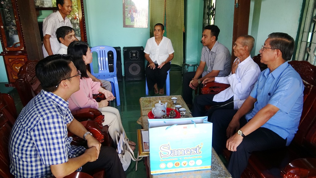 Chúc thọ 3 cụ người Khmer trên 100 tuổi