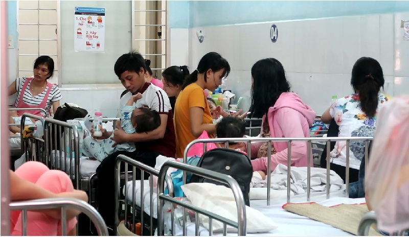 TP Hồ Chí Minh cảnh báo trẻ mắc bệnh tay chân miệng gia tăng