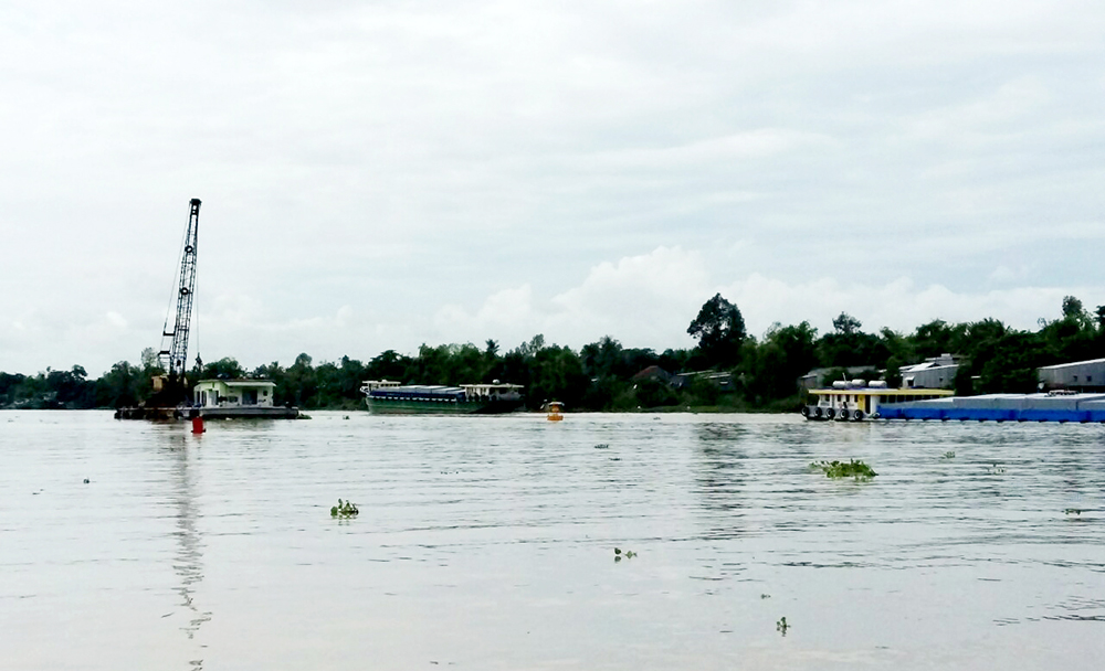 An Phú đối thoại người dân để nạo vét thông luồng sông Hậu