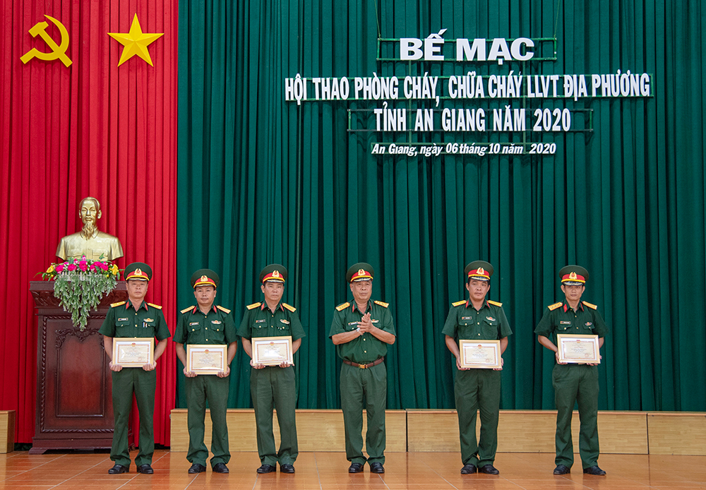 Hội thao Phòng cháy, chữa cháy trong lực lượng vũ trang địa phương tỉnh