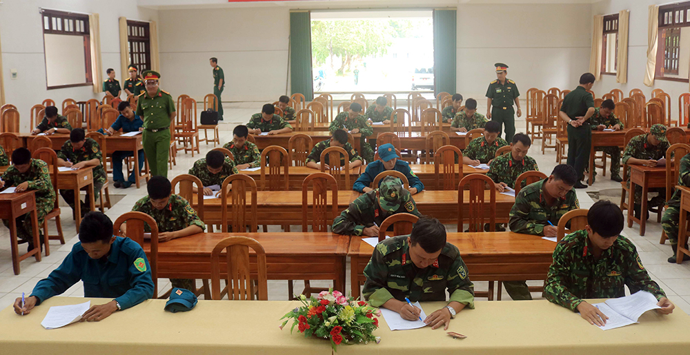 Hội thao Phòng cháy, chữa cháy trong lực lượng vũ trang địa phương tỉnh