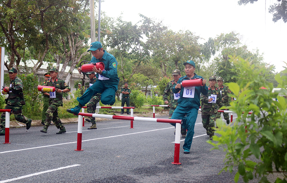 Hội thao Phòng cháy, chữa cháy trong lực lượng vũ trang địa phương tỉnh