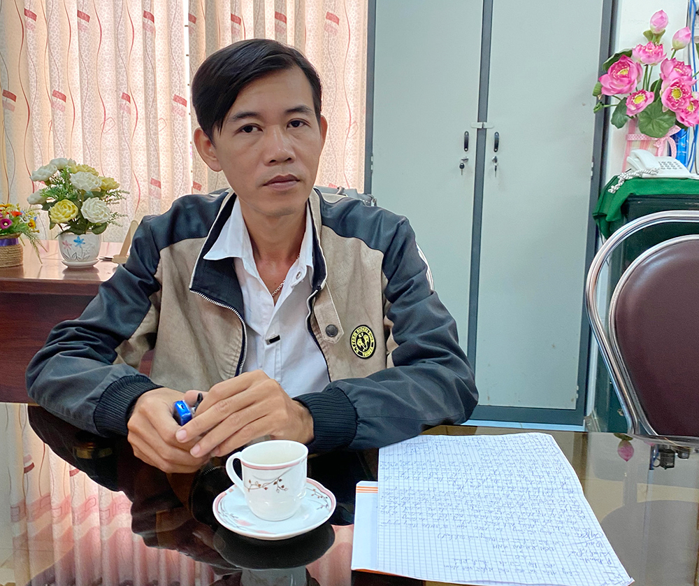 Trả lời phản ánh của ông Nguyễn Hoàng Huy