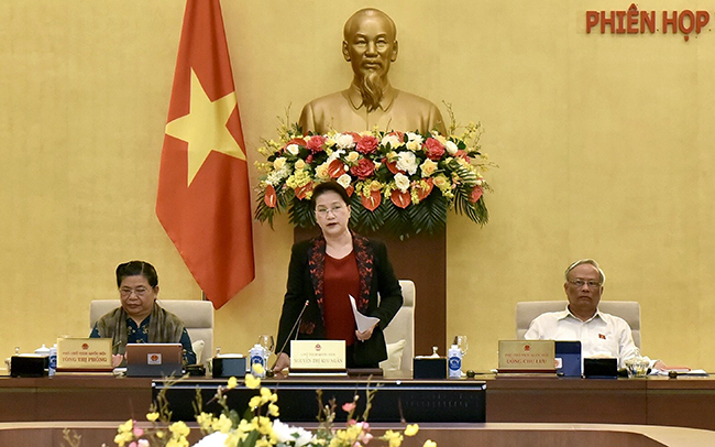 Khai mạc Phiên họp thứ 49 Ủy ban Thường vụ Quốc hội