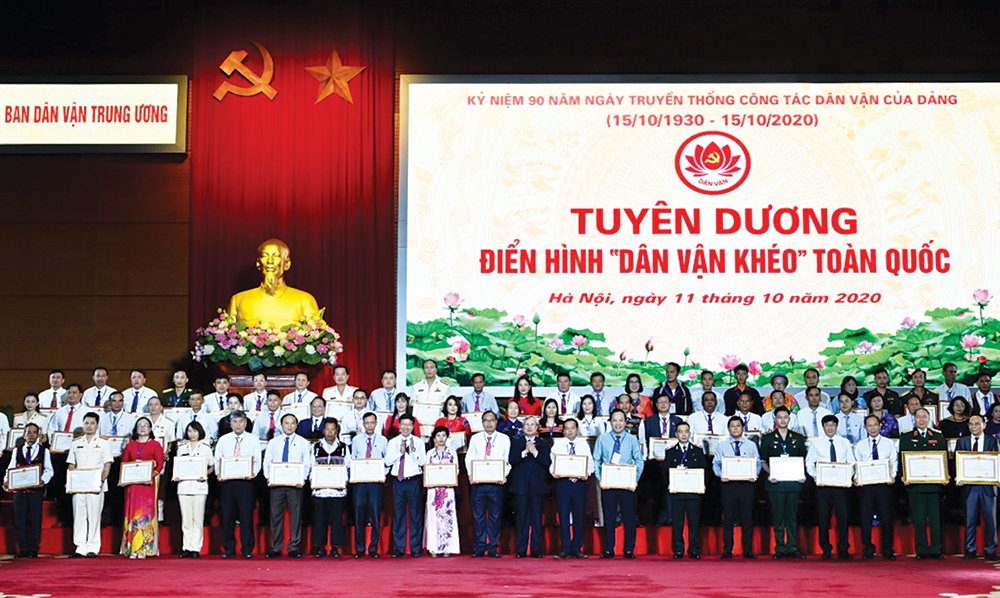 “Dân vận khéo thì việc gì cũng thành công”