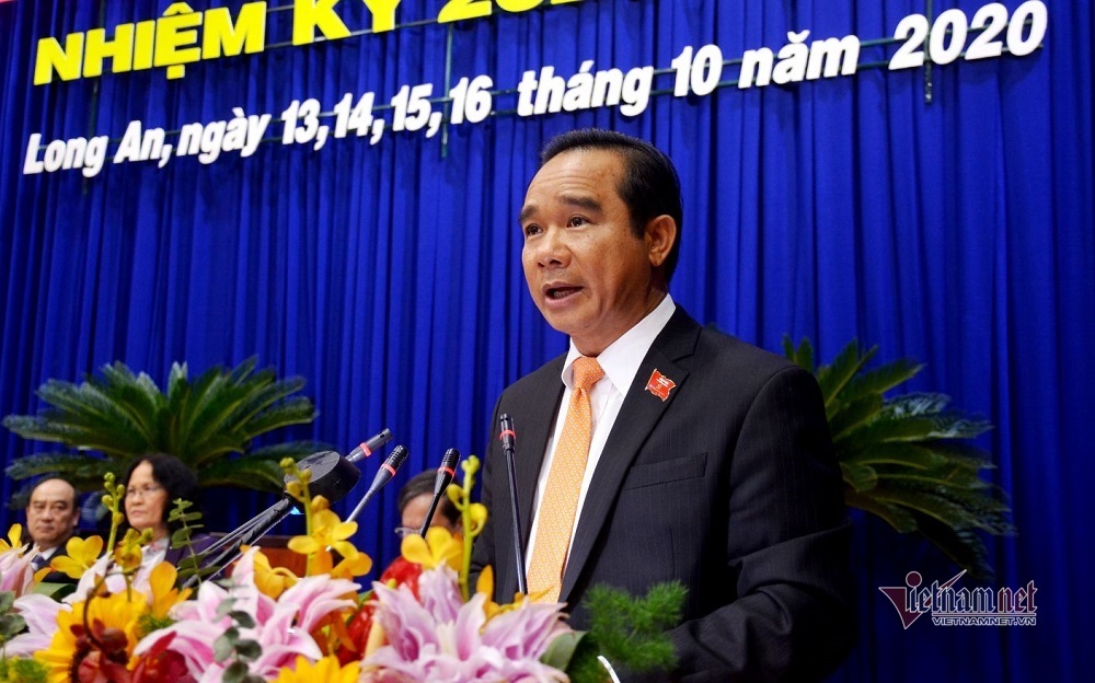 Ông Nguyễn Văn Được được bầu giữ chức Bí thư Tỉnh ủy Long An