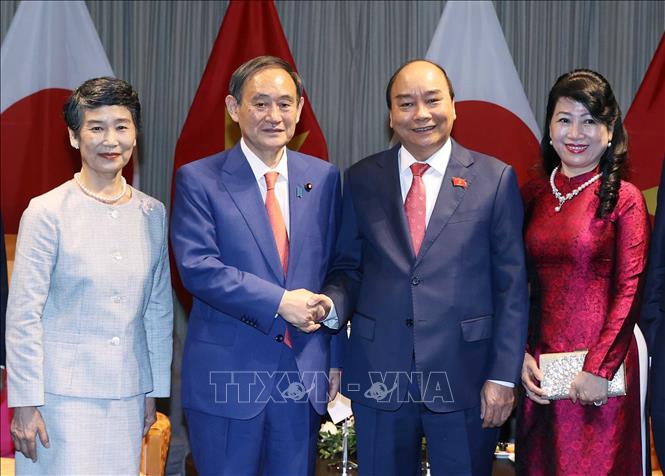 Truyền thông Nhật Bản phản ánh đậm nét chuyến thăm Việt Nam của Thủ tướng Suga Yoshihide