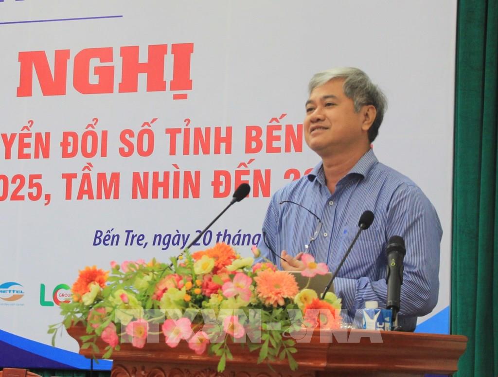 Xây dựng Bến Tre thành tỉnh nhóm đầu về chuyển đổi số khu vực ĐBSCL