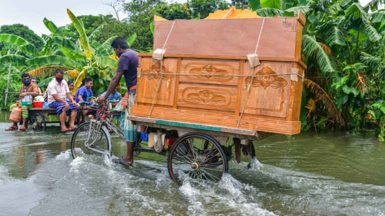 Mưa lũ bất thường gia tăng liên tiếp tại châu Á vì biến đổi khí hậu