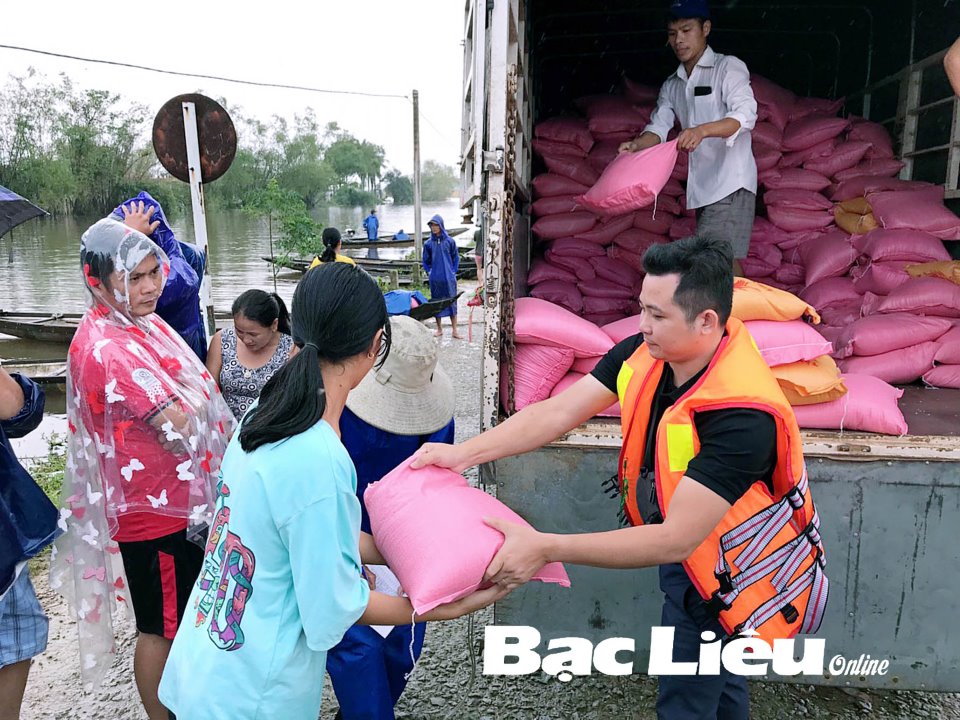 Người Bạc Liêu hướng về khúc ruột miền Trung