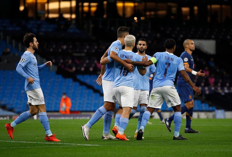 Man City ngược dòng đè bẹp Porto