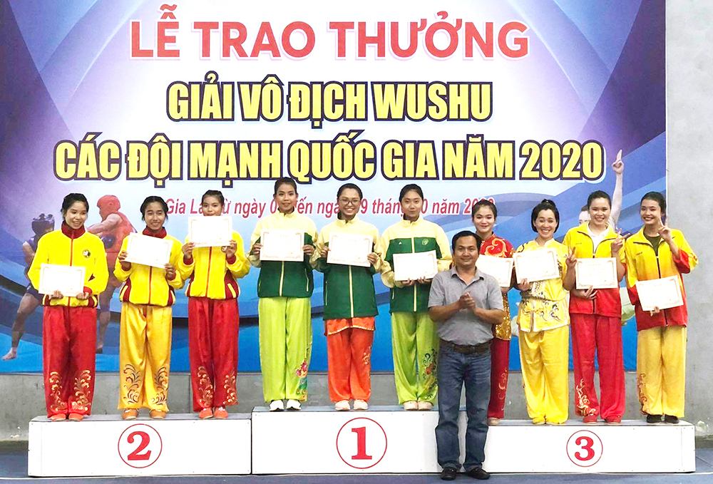 Phát triển võ thuật Wushu