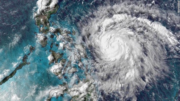 Philippines sơ tán gần 1.800 người để ứng phó với bão Molave