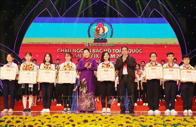Đại hội Cháu ngoan Bác Hồ toàn quốc lần thứ IX: Vinh danh những 'bông hoa nghìn việc tốt'