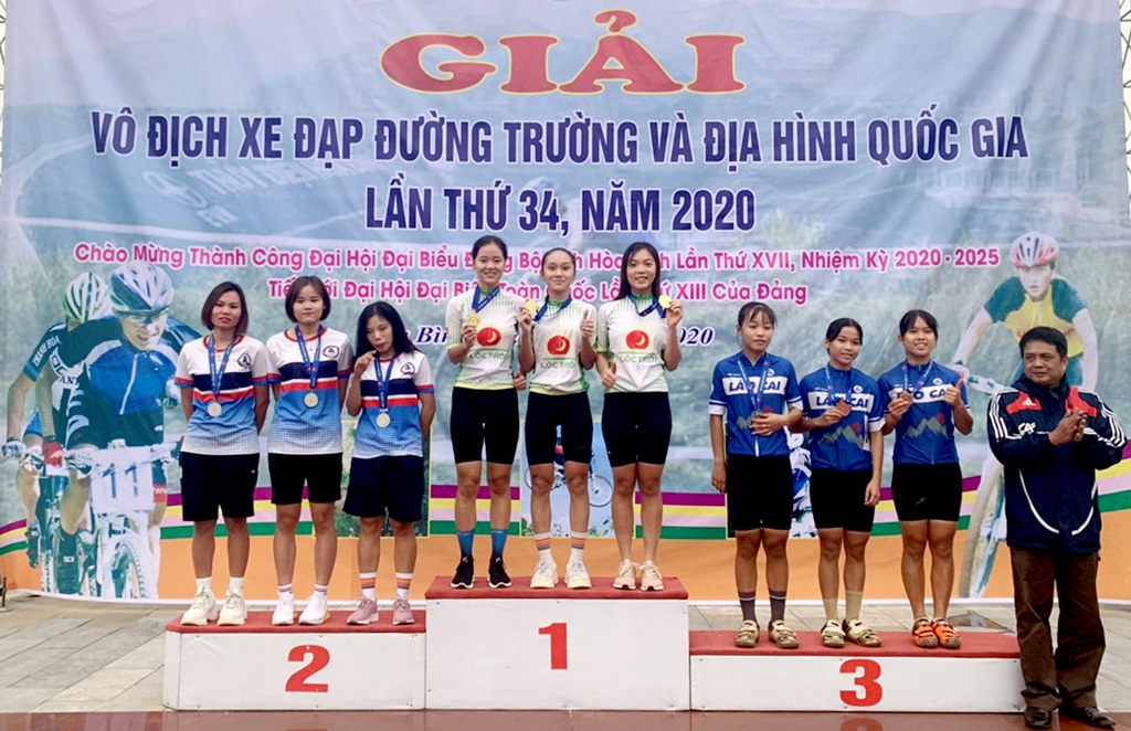 Xe đạp An Giang khẳng định sức mạnh