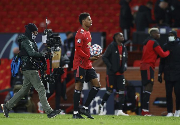 Rashford lập hat-trick vàng, Man United vùi dập 'bò đỏ' RB Leipzig
