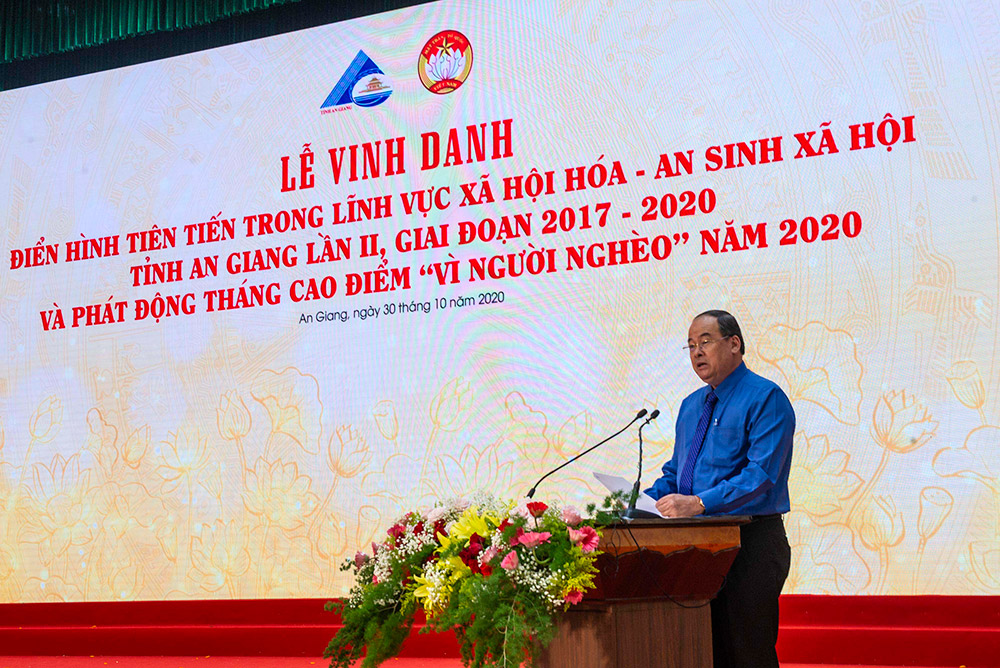 An Giang vinh danh 330 tổ chức, cá nhân có nhiều đóng góp trong lĩnh vực xã hội hóa và an sinh xã hội
