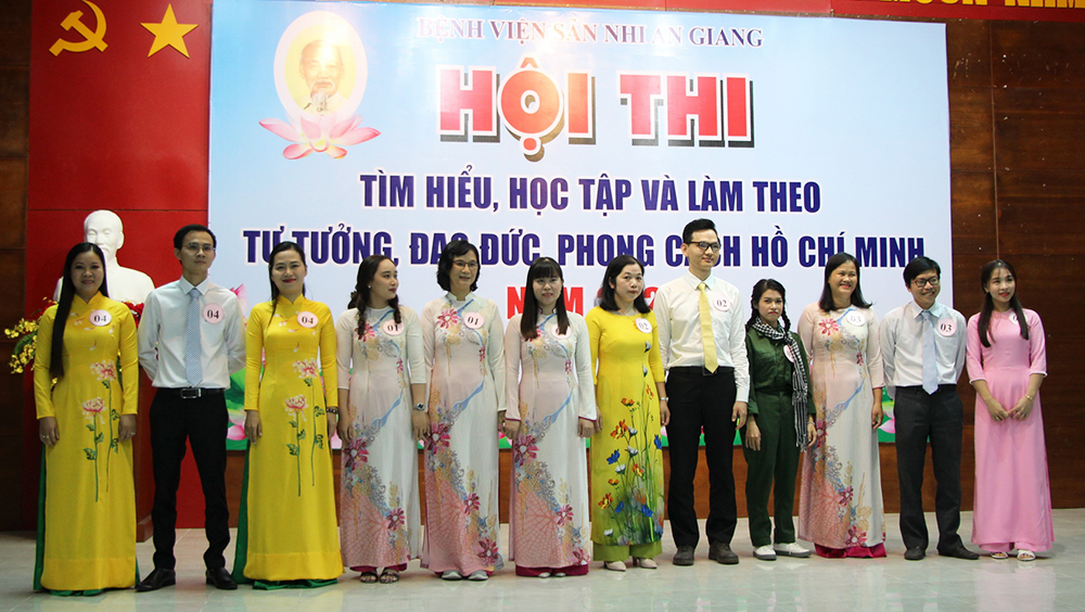 Bệnh viện Sản-Nhi An Giang thi tìm hiểu, học tập và làm theo tư tưởng, đạo đức, phong cách Hồ Chí Minh