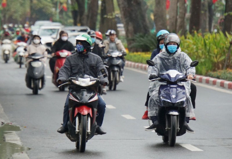 Không khí lạnh tăng cường, miền bắc nhiều nơi mưa lạnh từ ngày 2-11