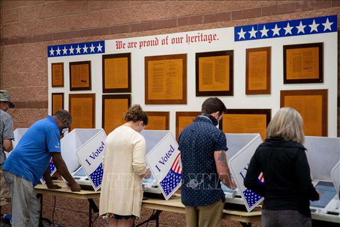 Bầu cử Mỹ 2020: Trên 95 triệu cử tri Mỹ đã đi bỏ phiếu sớm