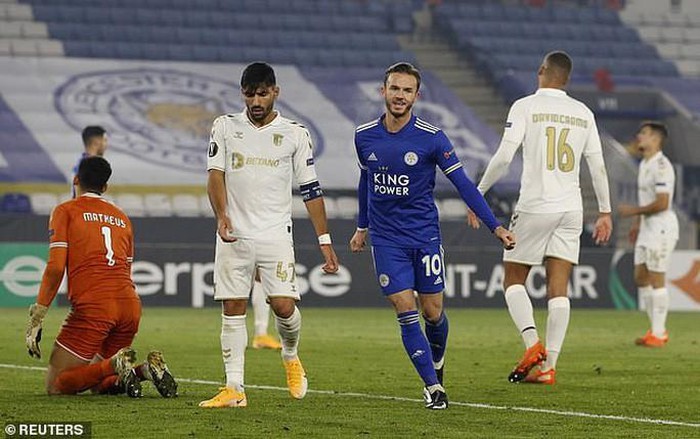 Vùi dập Sporting Braga 4-0, Leicester bay cao ở Europa League