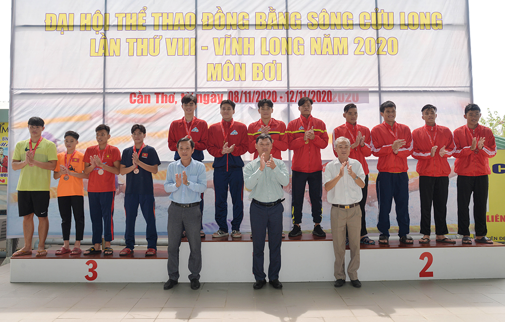 Đại hội Thể thao ĐBSCL lần VIII – Vĩnh Long năm 2020: Bơi lội An Giang đoạt 9 huy chương vàng