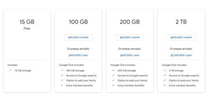 Google Photos sẽ ngừng lưu trữ ảnh miễn phí từ giữa năm 2021