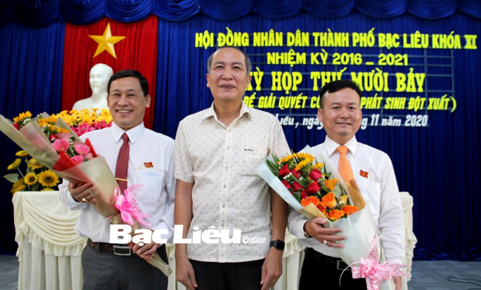 Bầu bổ sung Phó Chủ tịch HĐND thành phố Bạc Liêu