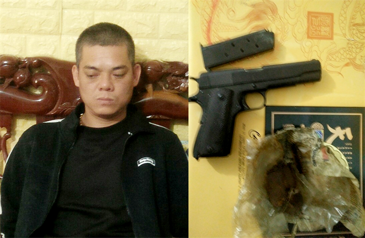 Bắt giữ 2 đối tượng mua bán 2 bánh heroin