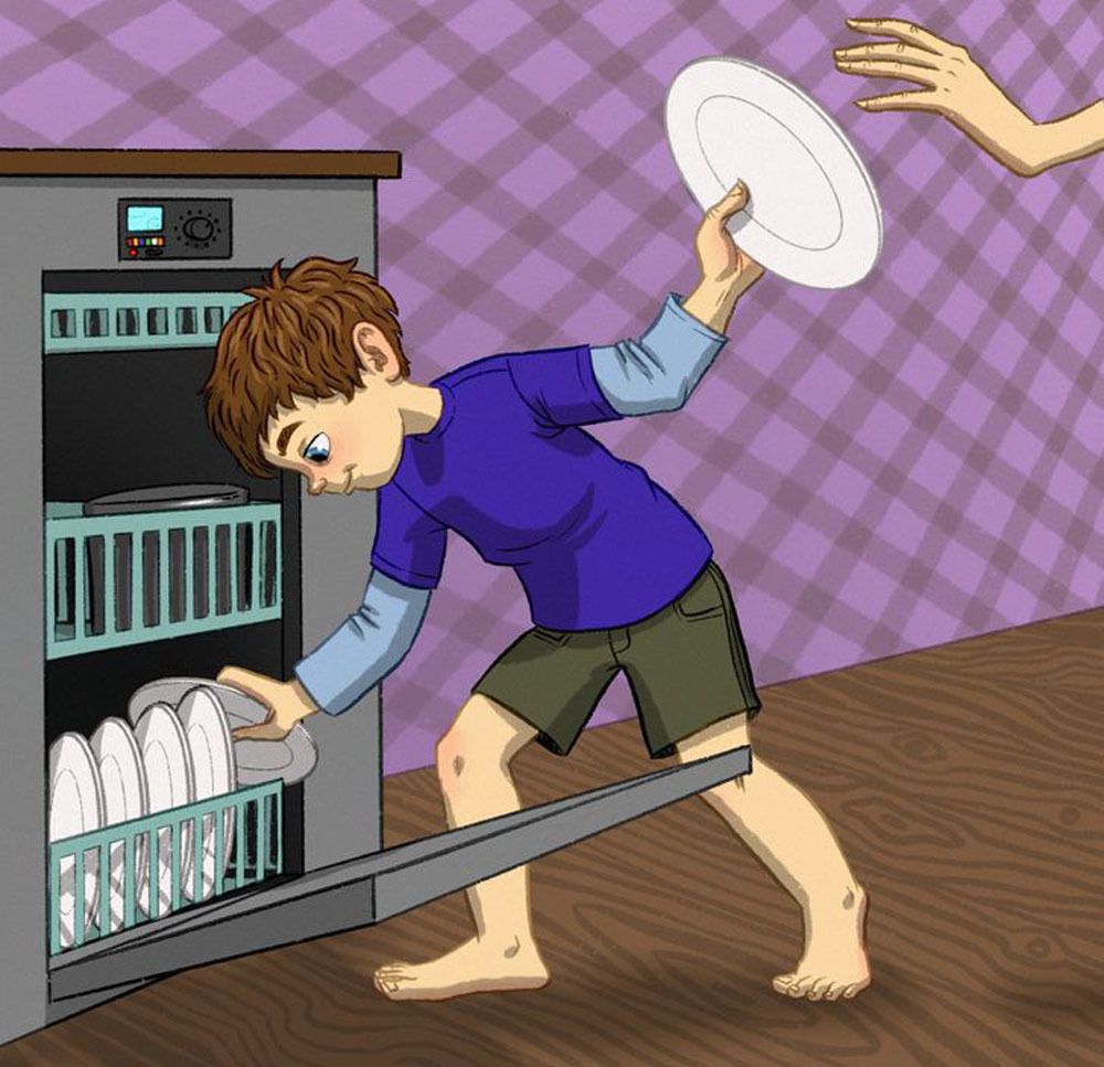 Những việc nhà phù hợp với từng độ tuổi của trẻ
