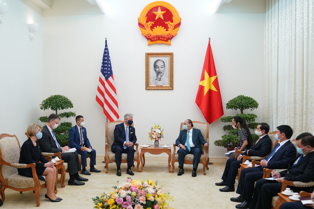 Hợp tác thương mại là trọng tâm, động lực chủ yếu trong phát triển quan hệ Việt Nam-Hoa Kỳ