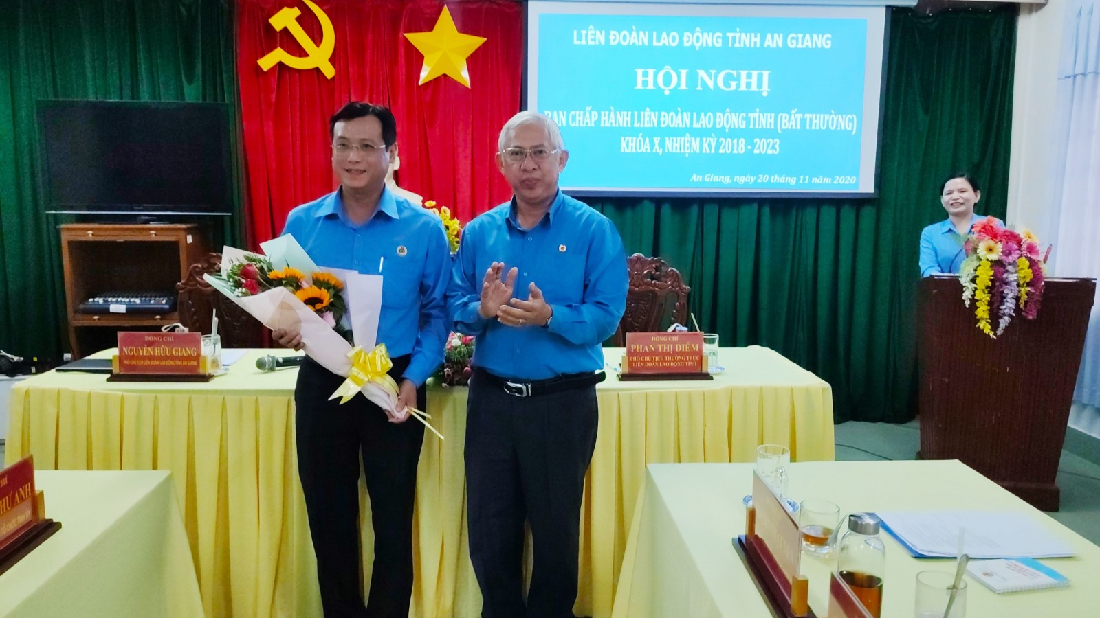 An Giang có Phó Chủ tịch Liên đoàn Lao động tỉnh mới