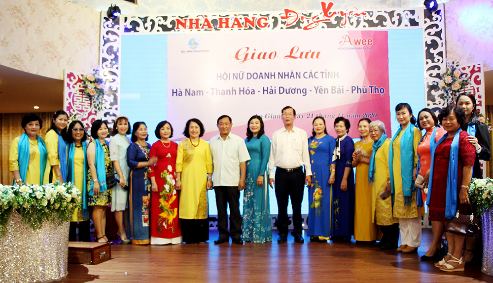 Hội nữ Doanh nhân tỉnh An Giang giao lưu cùng Hội nữ Doanh nhân các tỉnh phía Bắc