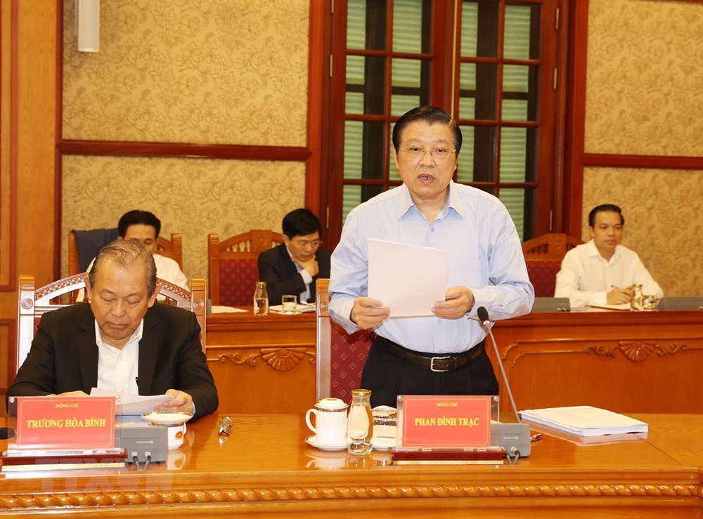 Tổng Bí thư, Chủ tịch nước chủ trì họp Ban Chỉ đạo về chống tham nhũng