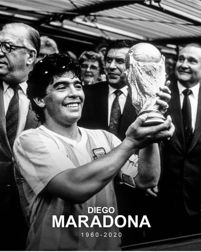 Pele, Messi bàng hoàng tiếc thương huyền thoại Diego Maradona