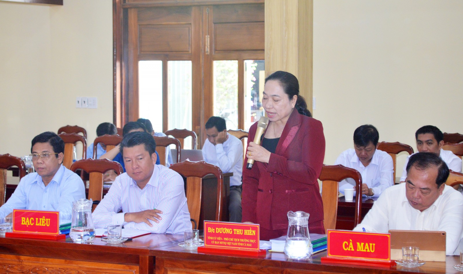 Hội nghị tổng kết hoạt động cụm thi đua UBMTTQ Việt Nam các tỉnh Nam sông Hậu năm 2020