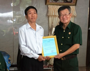 Hội Cựu chiến binh tỉnh An Giang trao tặng nhà “Đồng đội” cho hội viên