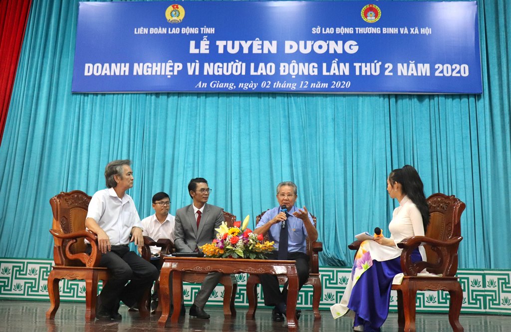 An Giang vinh danh 32 doanh nghiệp đạt danh hiệu “Doanh nghiệp vì người lao động”