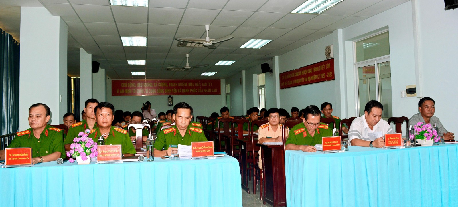 Công an huyện Châu Thành mở đợt cao điểm tấn công, trấn áp tội phạm, đảm bảo an ninh trật tự
