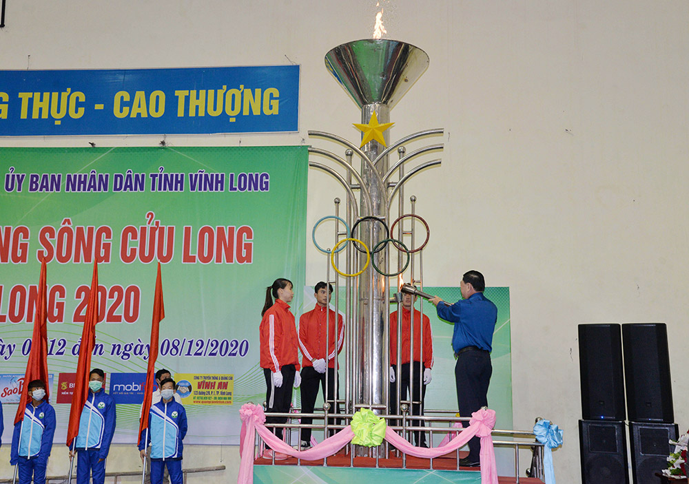 Khai mạc Đại hội Thể thao ĐBSCL lần VIII – Vĩnh Long năm 2020