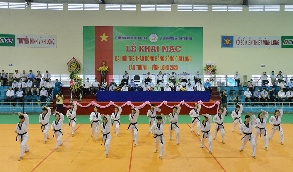 Khai mạc Đại hội Thể thao ĐBSCL lần VIII – Vĩnh Long năm 2020