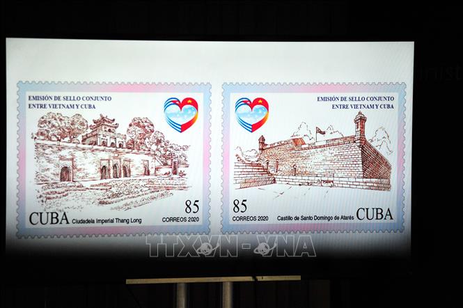 Phát hành con tem chung Cuba - Việt Nam