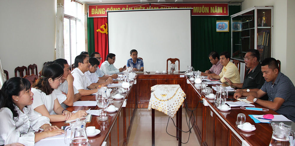 Sở Nông nghiệp và Phát triển nông thôn An Giang làm việc với siêu thị Tứ Sơn đưa sản phẩm nông nghiệp tiếp cận siêu thị, người tiêu dùng