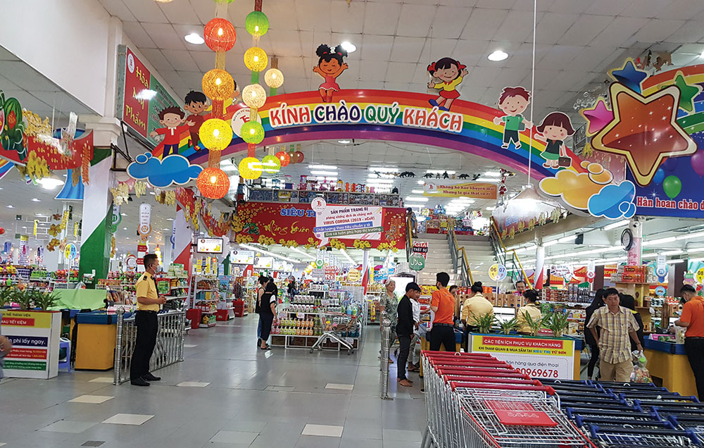 Điểm bán hàng bình ổn thị trường phục vụ nhu cầu người dân những tháng cuối năm 2020 và Tết Nguyên đán Tân Sửu năm 2021 ở An Giang