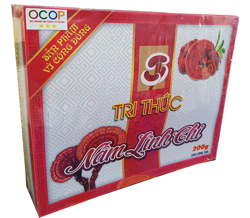 Xây dựng thương hiệu nấm linh chi Tri Thức