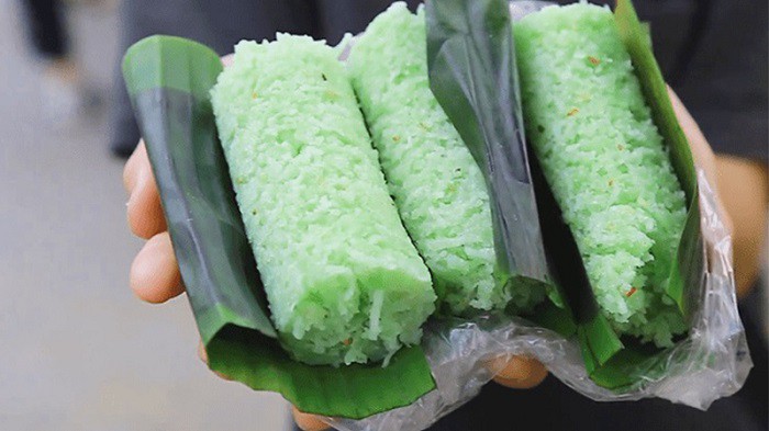 Ngọt ngào hương vị các món bánh màu xanh lá dứa của miền Tây