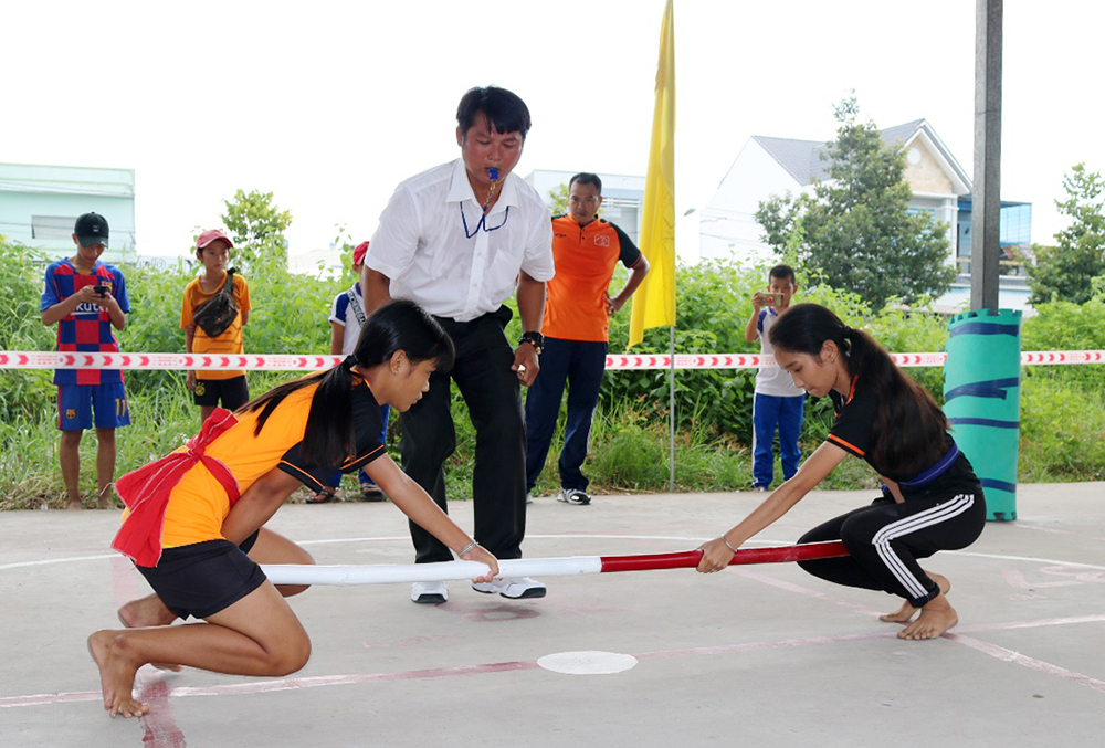 Châu Thành chú trọng phong trào thể dục - thể thao quần chúng