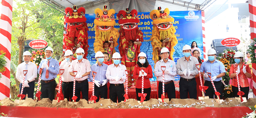 Khởi công cải tạo rạch Cái Sơn, Ông Mạnh và Bà Bầu