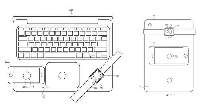 Apple muốn biến MacBook Pro thành bộ sạc không dây cho iPhone